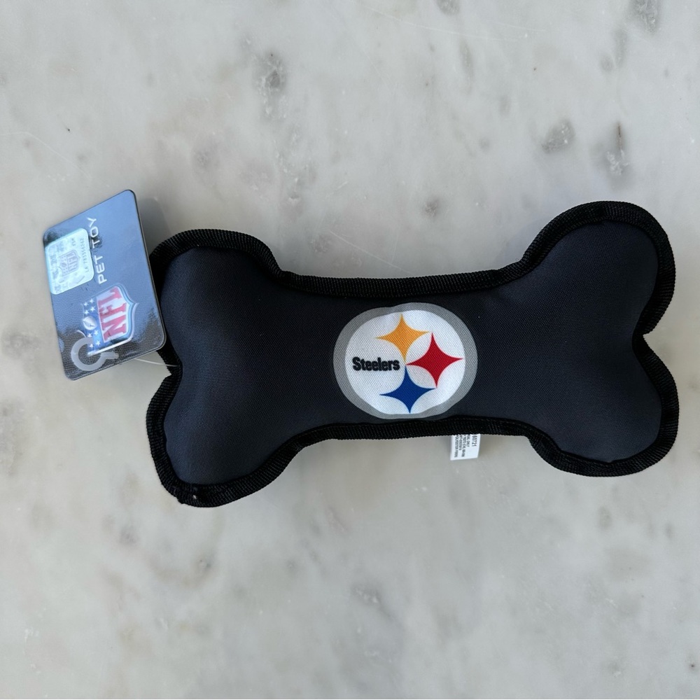 Steelers Dog Toy NWT